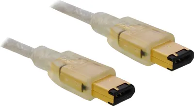Zdjęcie produktu dla DeLOCK FireWire A/A, 2.0m, Szary, Męska/Męska, 2 m