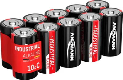 Produktbild von ANSMANN Alkaline Batterie "Industrial" Baby C 10er Pack