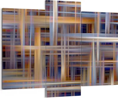 Produktbild von Bild auf Leinwand - Leinwandbild - Abstraktion modern - 130x100cm - Wand Bild - Wanddeko - Leinwanddruck - Bilder - Kunstdruck - Wanddekoration - Leinwand bilder - Wandkunst - CB130x100-3430
