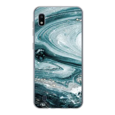 Produktbild von MuchoWow® Handyhülle Schutzhülle Hülle für Samsung Galaxy A10 Marmor - Mineralien - Naturstein Silikon Softcase Handy Hülle - Schutzhülle