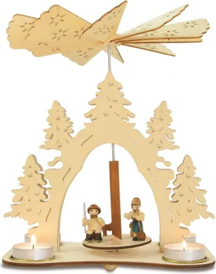 Produktbild von Weihnachtspyramide für Teelichter