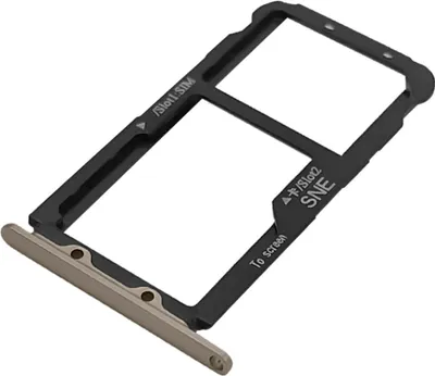 Immagine prodotto di Clappio, supporto per scheda SIM per Huawei Mate 20 Lite Nano Sim + Micro-SD, oro
