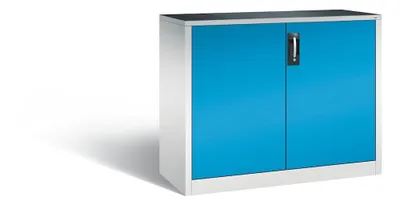 Produktbild von C+P Flügeltürenschrank Acurado, H1000xB1200xT500mm, 7035/5012