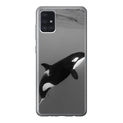 Produktbild von MuchoWow® Handyhülle Schutzhülle Hülle für Samsung Galaxy A52 5G Orca - Wasser - Tiere Silikon Softcase Handy Hülle - Umschlag