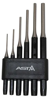 Obrázok produktu pre Sada vyrážačov - dierovačov 2 - 8mm, 6 ks Asta