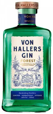 Obrázek produktu pro VON HALLERS GIN Forest 44% 500ml