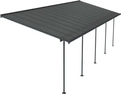 Image de Pergola 27.7m² gris anthracite - Palram - 705605 - capri