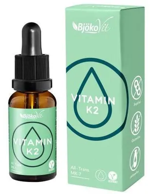 Produktbild von Vitamin K2 Mk7 all-Trans 100 μg vegan Tropfen 20 ml