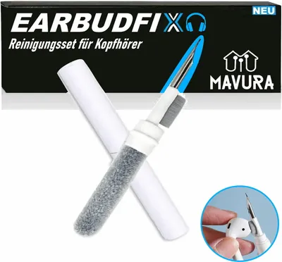 Obrázok produktu pre EARBUDFIX sada na čistenie slúchadiel Čistiace pero na slúchadlá Smartphone
