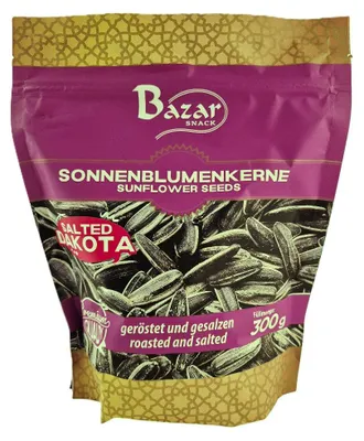 Produktbild von Bazar Sonnenblumenkerne Dakota geröstet & gesalzen 300g