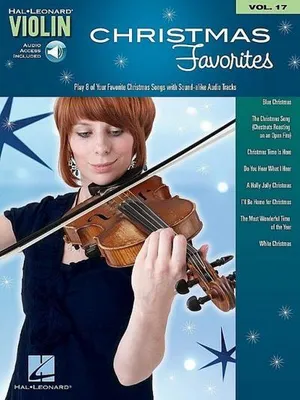 Immagine prodotto di Christmas Favorites Violin Play-Along Volume 17 Book/Online Audio