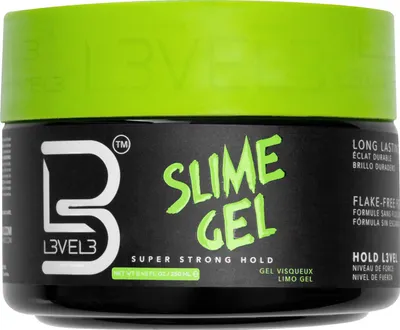 Zdjęcie produktu dla L3VEL3 -Slime gel - Profesjonalny żel do stylizacji włosów - mocny - 250 ml