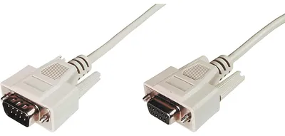 Immagine prodotto di DIGITUS Verlängerungskabel Datatransfer DSub9 St/Bu 10m