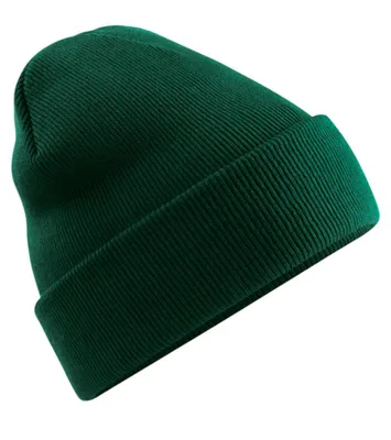 Image de Beechfield - Casquette « Original » avec bord élastique FK1873 (taille unique) (vert bouteille)