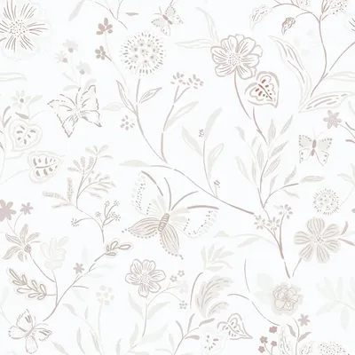 Immagine prodotto di Carta da parati autoadesiva rosa con motivi floreali, 44 cm x 3 m, impermeabile, in vinile, per mobili