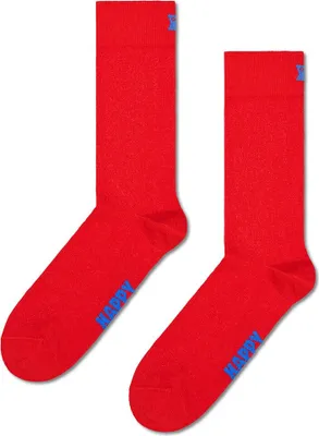 Produktbild von Happy Socks Solid Crew-socken Rot EU 41-46 Mann Rot EU 41-46