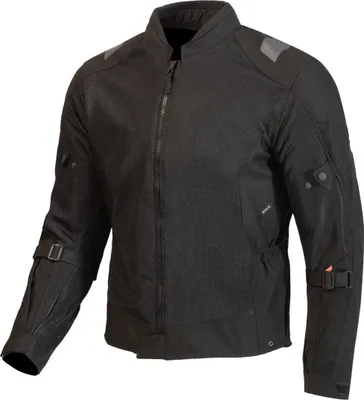 Image de Veste textile Merlin Taos Air Mesh Stretch pour moto, noir, S