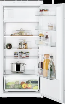 Produktbild von Siemens iQ100, Einbau-Kühlschrank mit Gefrierfach, 122.5 x 56 cm, Schleppscharnier, KI42LNSE0