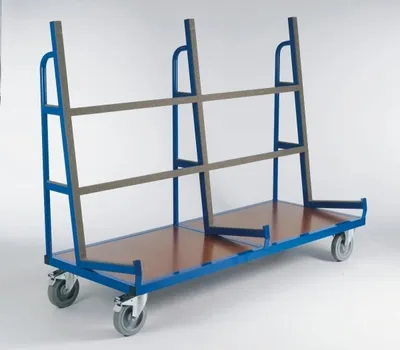 Produktbild von Transportwagen für Trenn- u. Stellwände LxBxH 2000x800x1585mm