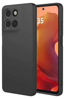 Produktbild von Motorola Moto G15 / G17 (Power) Hülle - Coverup Colour TPU Back Cover - Schwarz