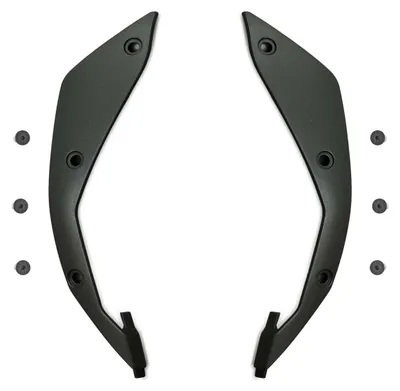 Obrázok produktu pre Čierna sada bočných panelov s prilbou Airoh Aviator 3 L a skrutkami
