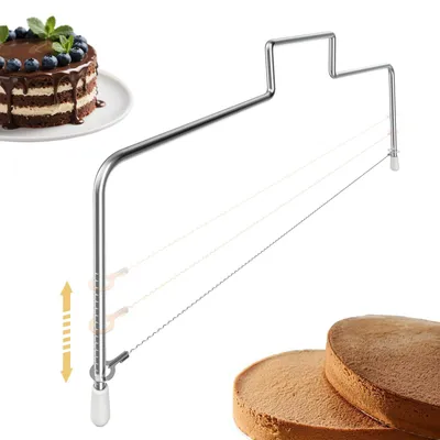 Tortenschneider und Kuchenschneider, vielseitig, silber