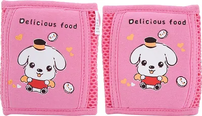 Image de Bébé bambin Genouillère réglable Protection de sécurité Jambe douce pour l'étéPink -Welpe