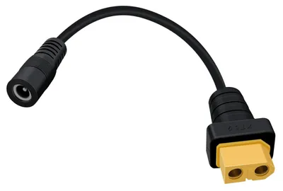 XT60 auf DC 5.5x2.5mm Adapterkabel, 14AWG, 30cm