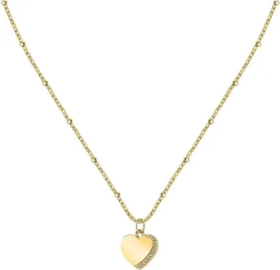 Produktbild von Romantic gold-plated necklace with crystals Mascotte SAVL03
