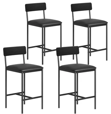 Produktbild von Bettw?sche-Set 4-teilig Schwarz