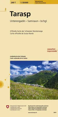 Obrázek produktu pro Swisstopo 1 : 50 000 Tarasp