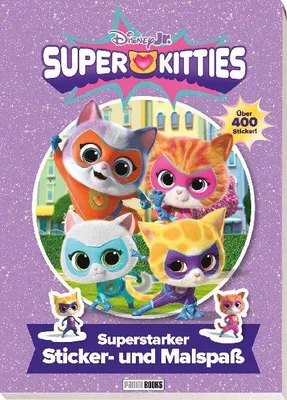 Produktbild von Disney Junior SuperKitties: Superstarker Sticker- und Malspaß