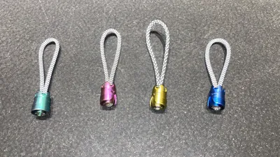 Produktbild von Super Illu Paracord mit Samurai Helmet Titanium For Knife Zipper Backpack farbe