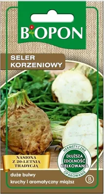 Zdjęcie produktu dla Biopon nasiona seler korzeniowy giant prague 0,5g selera