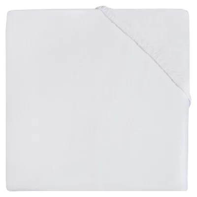 Produktbild von Jollein Spannbettlaken Jersey 40 x 80 cm Weiß