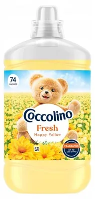 Produktbild von Coccolino Fresh Happy Yellow Weichspülerkonzentrat 1702 ml für 74 Wäschen