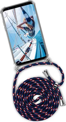 Produktbild von TWIST-Case + TWIST-Cord für Samsung Galaxy S9, Farbe:Nautic Life (Silber)