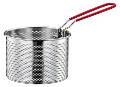 Fritteusenkorb Edelstahl 14 cm mit Griff