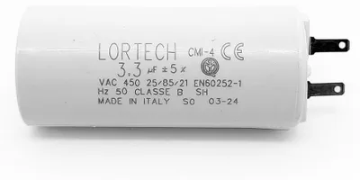Imagen del producto de Condensador de 3,3 µF, de 56 mm x 25 mm, para persianas y toldos