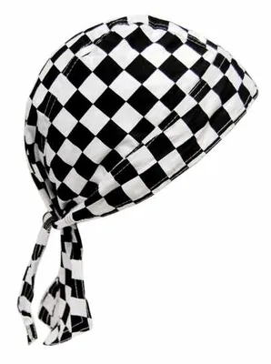Produktbild von Kopftuch Bandana Karo Schach, Bandana Headscarf Checkered Chess, Ajedrez a Cuadros pañuelo
