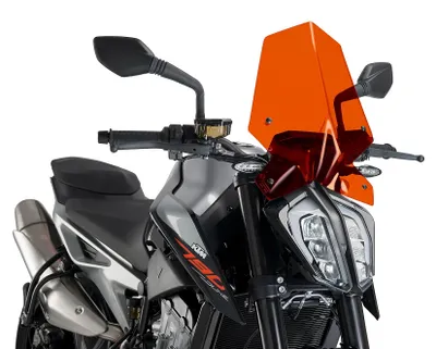 Produktbild von Windschild Puig New Generation Sport 415 x 330 mm mit ABE für KTM 790 Duke, 890 Duke R, 890 Duke GP, 890 Duke, 890 Duke L Bj. 2018 - 2026