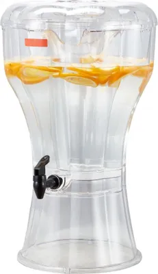 Image de Distributeur de boissons 13L - Distributeur de jus de fruits pour les fêtes et les bars - Distributeur en plastique avec robinet - Récipient à boissons grand volume