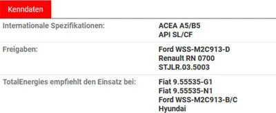 Produktbild von Total Quartz 9000 NFC | 5W-30 | 4 L | RN 0700 | Ford WSS-M2c913-D | STJLR.03.5003 | Fiat | Hyundai | mit Trichter