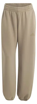 Produktbild von adidas Damen Soft Lux Pants, Khaki Six, M