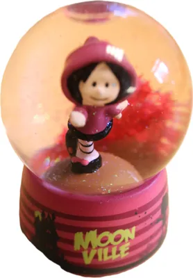 Produktbild von NICI 35981 - Schüttelkugel, Schneekugel, Moonville, 6 cm