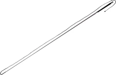 Produktbild von Whip&go Tourillon Reitgerte Silber 180 cm Silber 180 cm