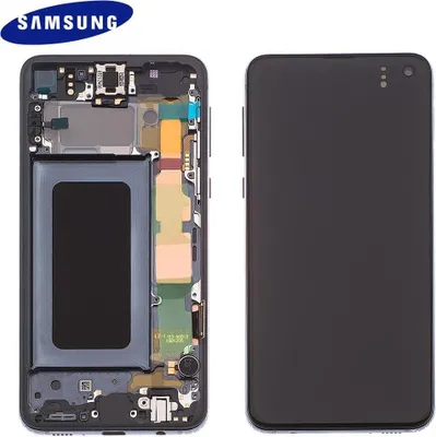 Produktbild von Original Samsung Galaxy S10e G970F GH82-18852A / GH82-18836A LCD Display Touch Screen Bildschirm AMOLED Digitizer Prism Schwarz