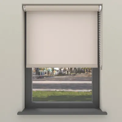 Produktbild von Cocoon Home Rollo ohne Bohren 100x190 - Lichtdurchlässig - Sand