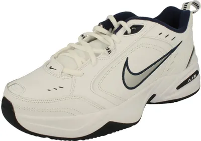 Produktbild von Nike Air Monarch IV "White Navy" Weiß/Blau, Größe: 44