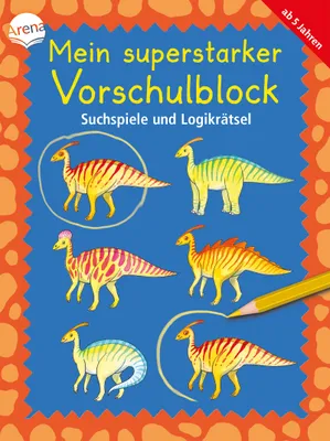 Produktbild von Mein superstarker Vorschulblock. Suchspiele und Logikrätsel